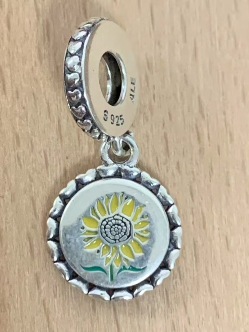 Pandora Sunflower Love For All Dangle Charm, S925 Silver Jewelry Bracelets